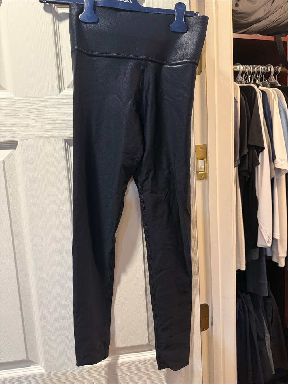 High-Waist Black Leggings